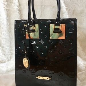 Black Versace sport tote